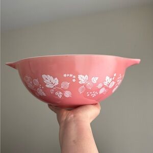 4 QT No. 444 Vintage Pyrex Mixing Bowl Gooseberry Cinderella